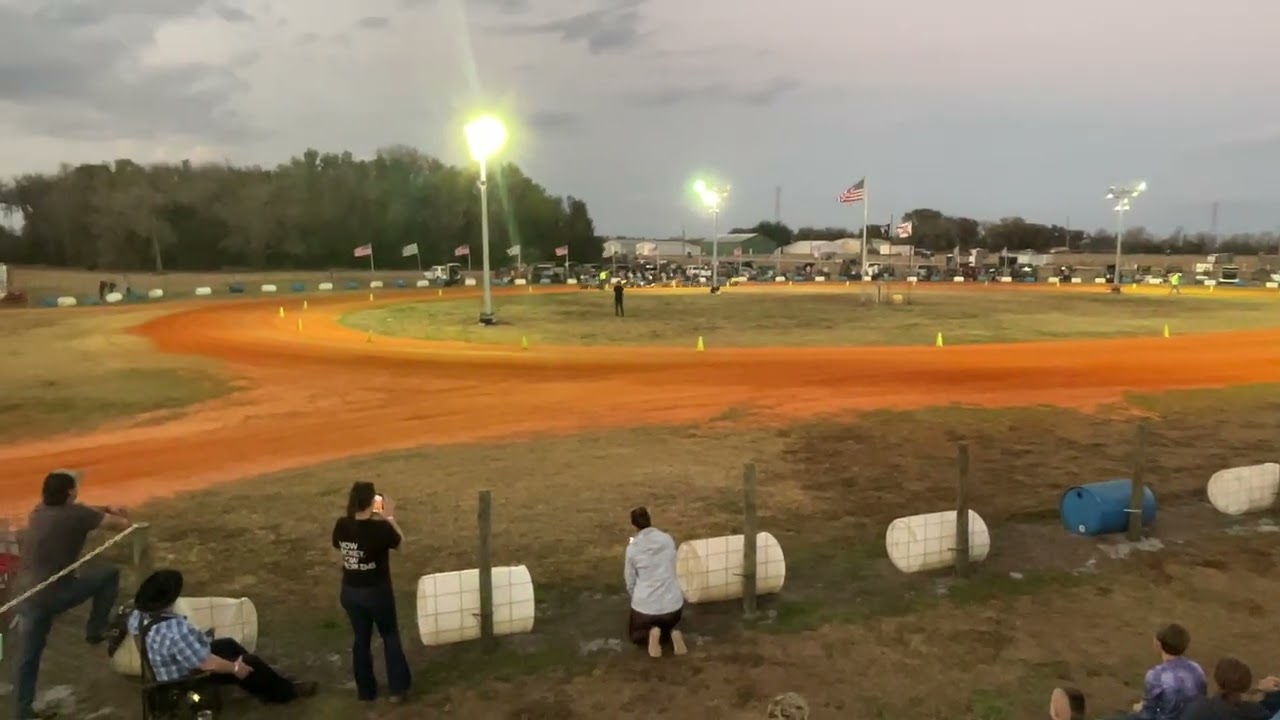 Nasgrass Lawnmower Racing FXN Heat Race 02/14/2026