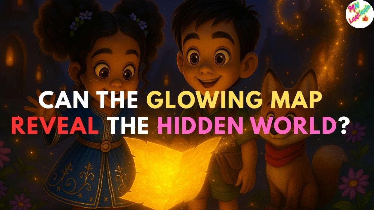 🌟 Can the Glowing Map Reveal the Hidden World?| A Magical Adventure Begins! 🗺️✨