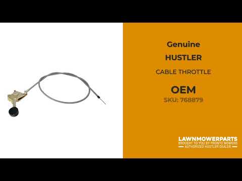 HUSTLER 768879 CABLE THROTTLE - Genuine Part