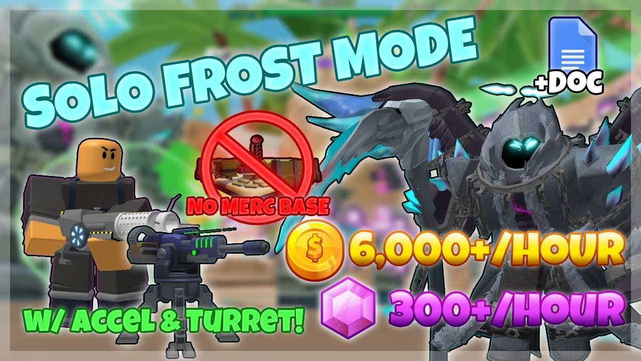 (NOT WORKING) SOLO Frost Mode TRIUMPH With Accel + Turret NO MERC BASE + Strat Doc |