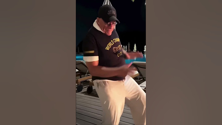 Жан-Клод Ван Дамм в свои 64 - Легендарный танец. Jean-Claude Van Damme dance dancing #танец #dance