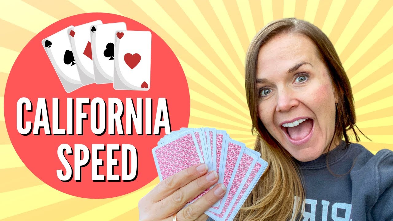 California Speed - Two-Person Card Game - Fast-Paced Fun! - YouTube