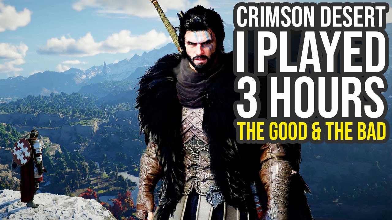 I Played 3 Hours Of Crimson Desert - The Good & Some Bad... (Crimson Desert Gameplay)