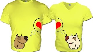 Парные ФУТБОЛКИ для двоих влюбленных - 2019 / Paired t-shirt for two lovers Парные ФУТБОЛКИ для двоих влюбленных - 2019 / Paired t-shirt for two lovers