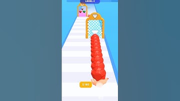 Gem Stack Run Gameplay Level - 2 #shorts #ytshorts #games #gameplay #explore