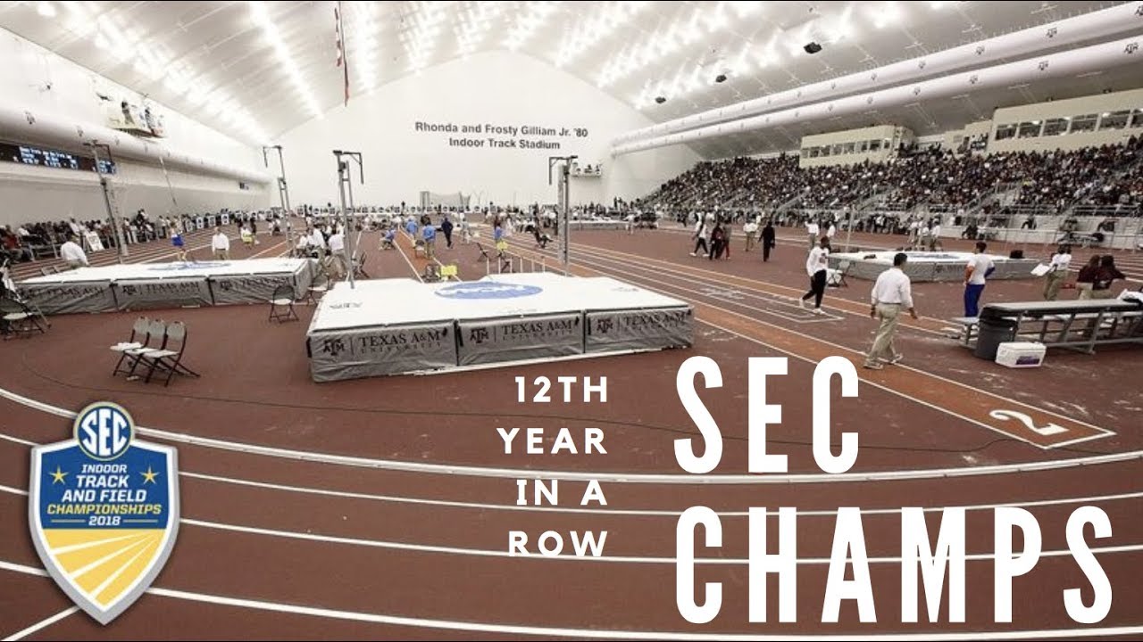 INDOOR TRACK SEC CHAMPIONS... 12 YEARS IN A ROW sec meet part two