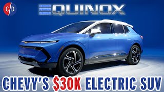 The 2024 Chevrolet Equinox EV Aims to be an Affordable All-Electric SUV 2024 Chevy Equinox Ev Deal Of The Century First Look