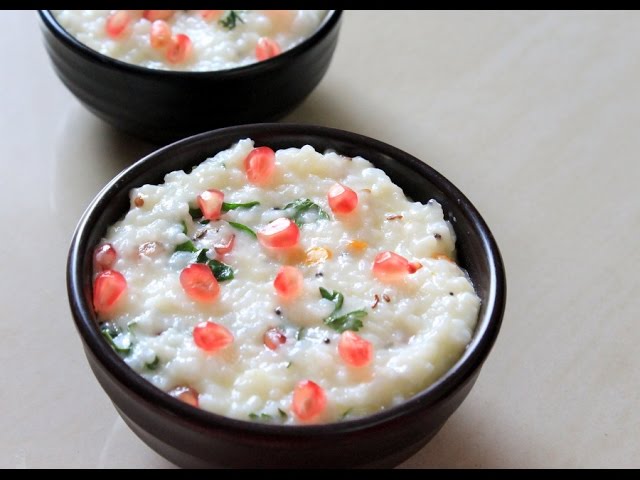 Curd Rice Recipe South Indian-Thayir Sadam-Daddojanam-how to make curd rice | Yummy Indian Kitchen