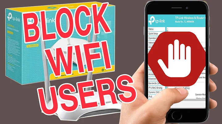 How to block wifi users tp link in Mobile Smartphone - Block wifi users tp link 2021