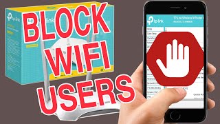 how to block wifi users tp link in mobile smartphone - block wifi users tp link 2021