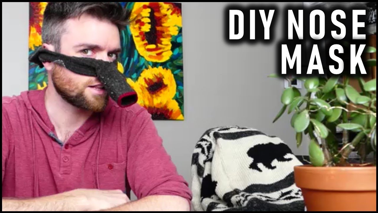 Diy Mask To Keep Your Nose Warm At Night While Cold Camping