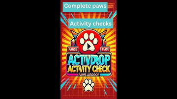 PAWS Airdrop Activity Check | Step-by-Step Guide to Claim Your Rewards!