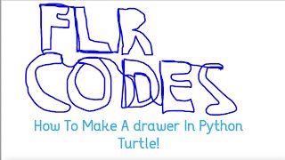 How To Make A Drawer In Python Turtle | Python Projects