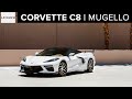 Corvette c8 on mugello custom finish by renzo