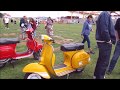 Torbay Mods Scooters On Paignton Green 2017
