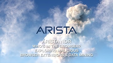 Arista NDR - Who