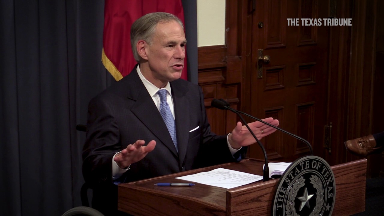 Gov. Abbott calls special session on bathrooms, abortion, school finance - YouTube