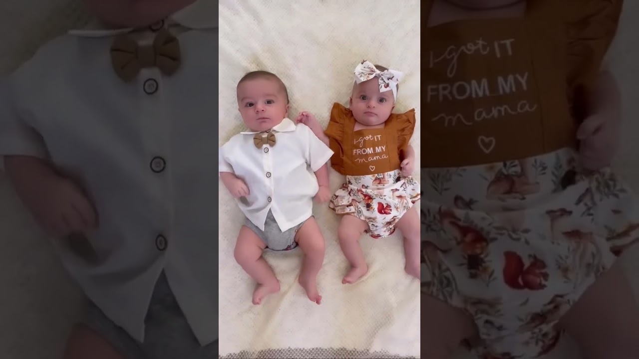 Cute sets are made for 2 👶🍼 