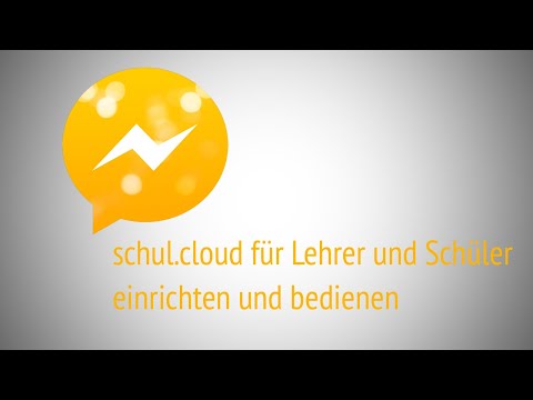 schul.cloud für Lehrer und Schüler einrichten und bedienen (Erklärvideo)