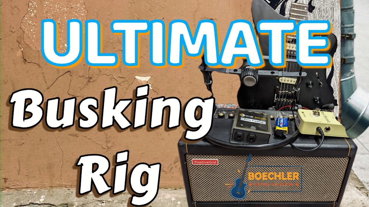 Using my Spark 40 For a 12-Hour Battery Portable Busking Rig - YouTube