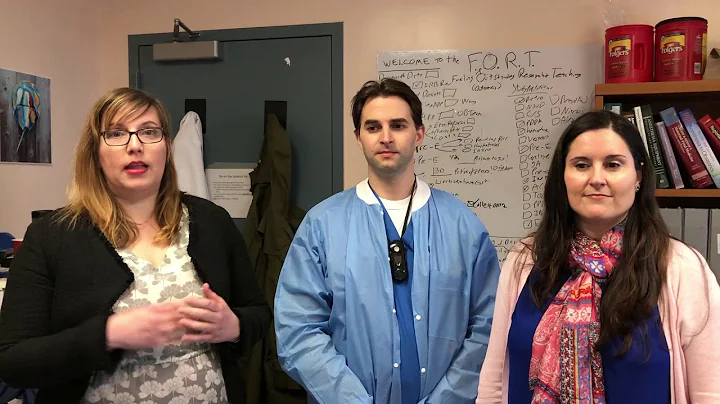 FBI Research Scholars Julie Spicer, PhD and Daniel...