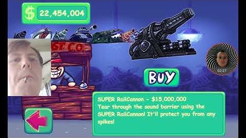 Super Toss the Turtle: New PRESTIGE ITEM! Golden double barrel shot gun!