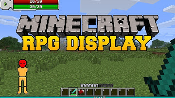 Minecraft Mod Showcase - RPG HUD (RPG Heads Up Display)