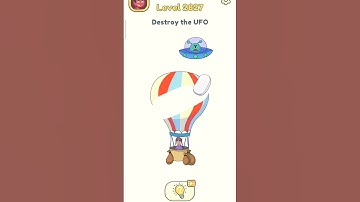 Dop 2 Delete one part level destroy the ufo 🛸👽 #dop2 #puzzle #gameplay #gaming #games