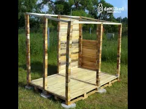 How to make Pallet Sauna | diy sauna | homemade sauna | how to make sauna at home