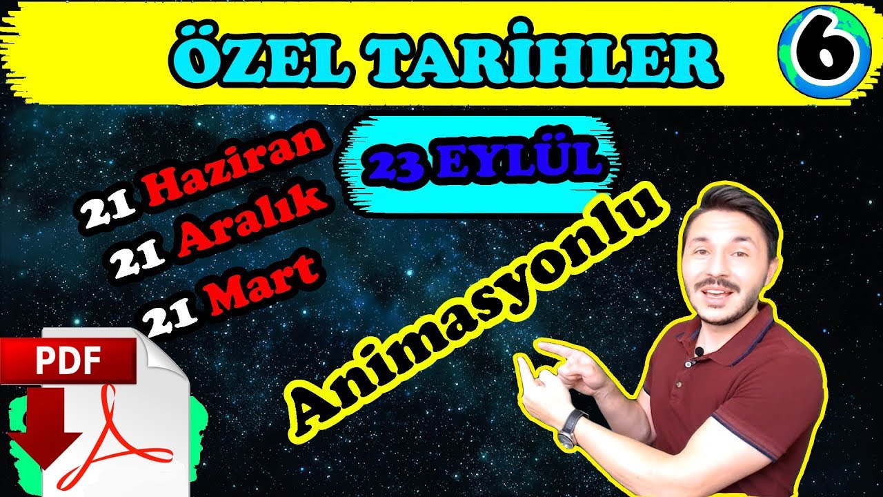 eksen eğikliği Özel tarİhler coğrafya animasyon ekinoks tarihleri 9