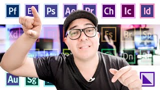 ⚪️Para qué sirve ADOBE? Explicación COMPLETA 🖥 | PS, AI, LR, PR, AE, AU, ST, DW, ID |