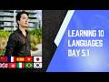 Learning 10 Languages | Q&A | LingQ | Day 5.1
