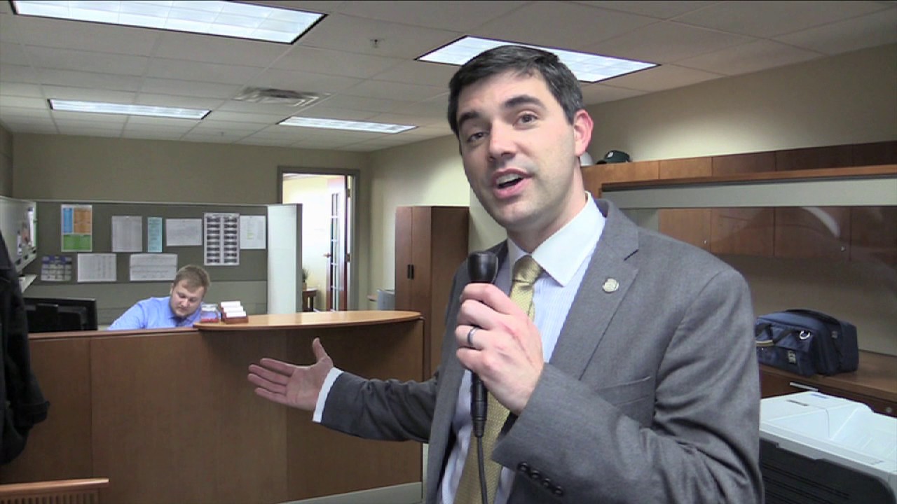 Representative Jim Lilly you to his office in Lansing. YouTube