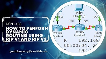 How to Perform Dynamic Routing using RIP v1 and RIP v2