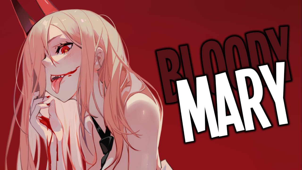 Nightcore Bloody Mary (Lyrics) YouTube