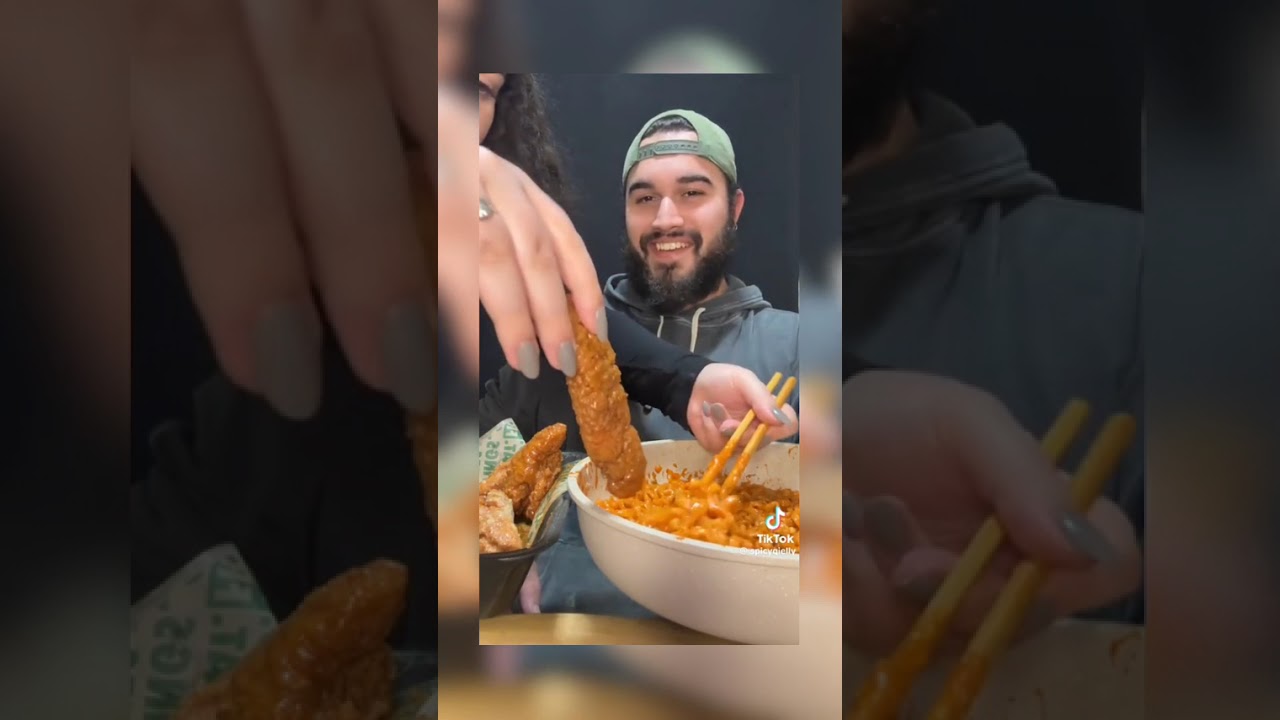 TIKTOK MUKBANGS COMPLIATION | KFC, Burgers and Fries 