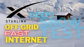 New version StarLink SNOW TEST | DEEP SNOW TEST | StarLink