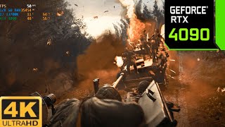 Normandy | July 25 1944 - Call of Duty WW2  - Realistic Gameplay 4K RTX 4090