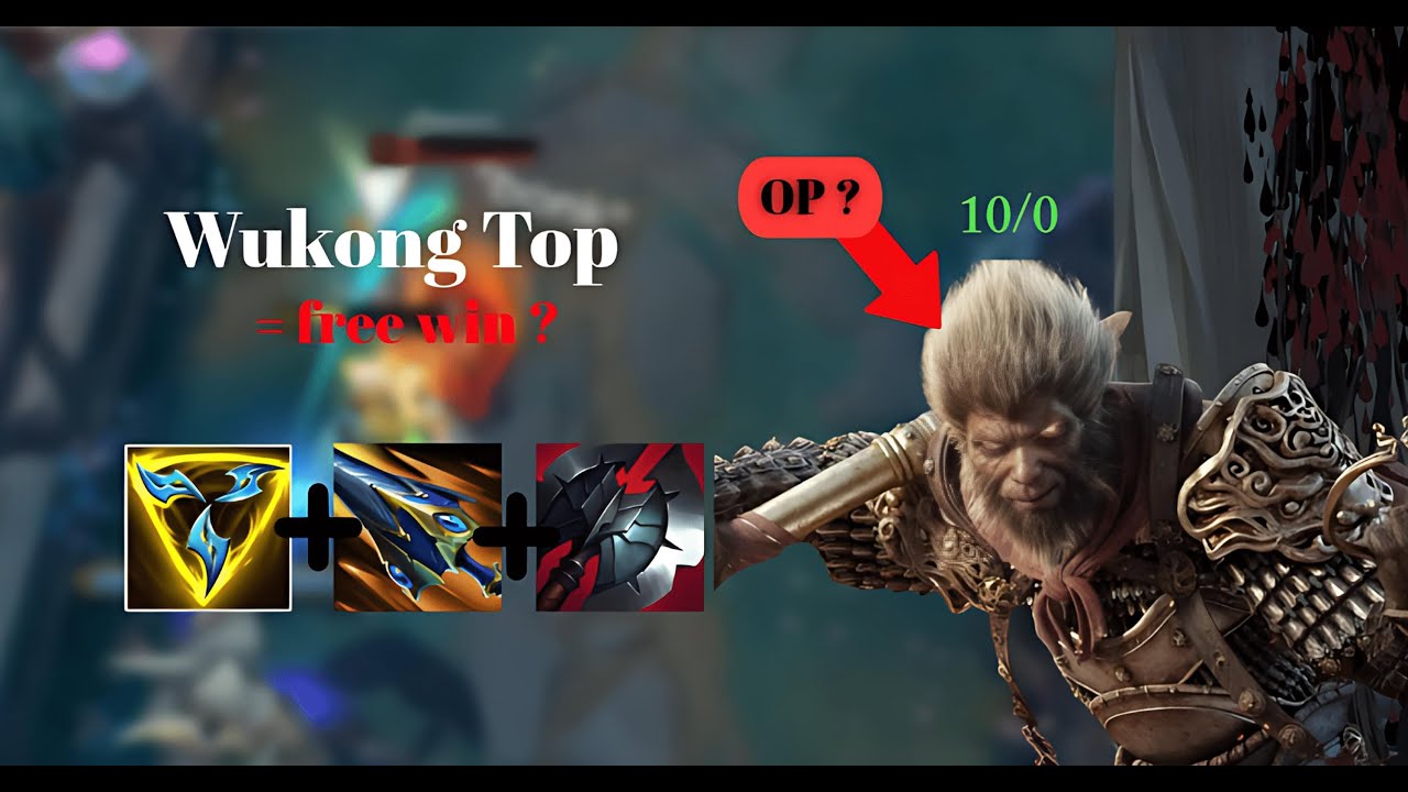 WUKONG TOP EST TROP FORT EN CE MOMENT ! | Build & Gameplay saison 15