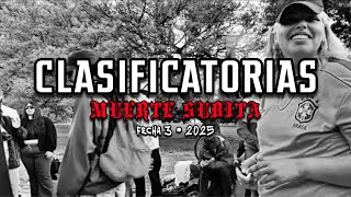  Clasificatorias  Fecha 3  Muerte Subita  2025 