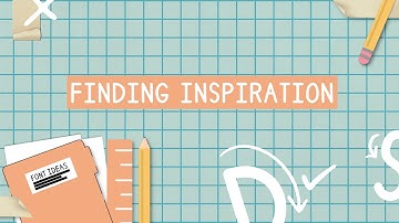 Course Teaser - Designing Fonts, Finding Inspiration and Some of My Favorite Typography Books