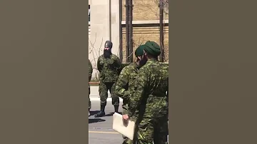 Sikh Army In Canada Country 