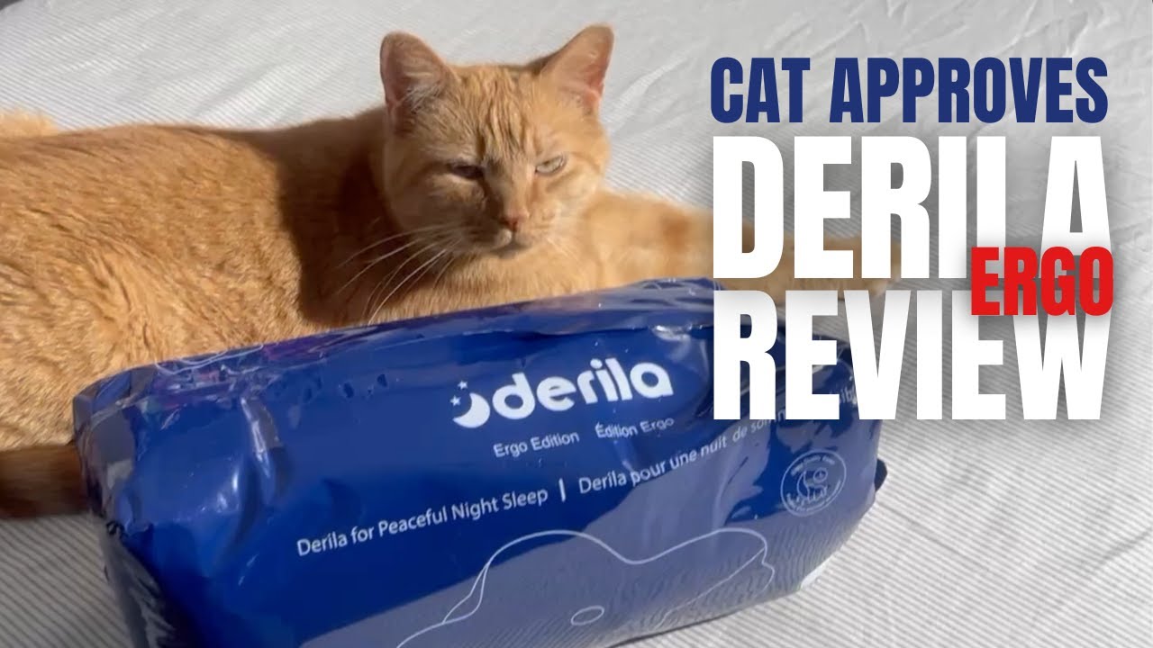 Derila Ergo Pillow Review 2025: Ergonomic Memory Foam Unboxing
