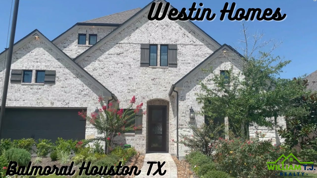 Westin Homesl Tour, Balmoral Houston TX, 3200+ SF YouTube