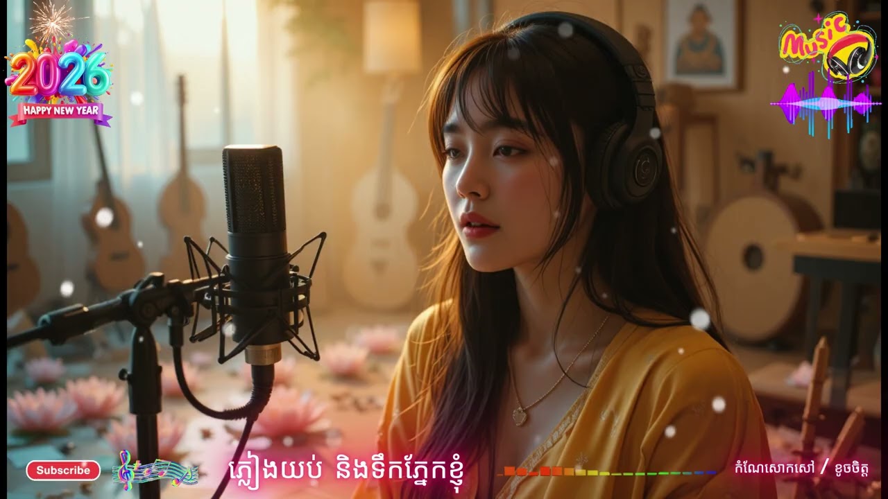 ភ្លៀងយប់ និងទឹកភ្នែកខ្ញុំ #ai #music #cute #cover #musicgenre #dj #music #viralvideo #viral #cover