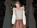 Crochet upcycle #dopaminedressing #plussizefashion #crochetclothing #upcycle