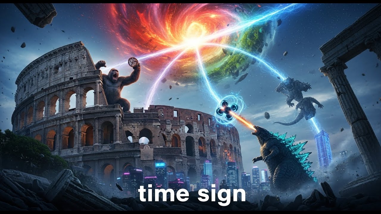 don’t miss this crucial king kong and godzilla time travel time sign detail