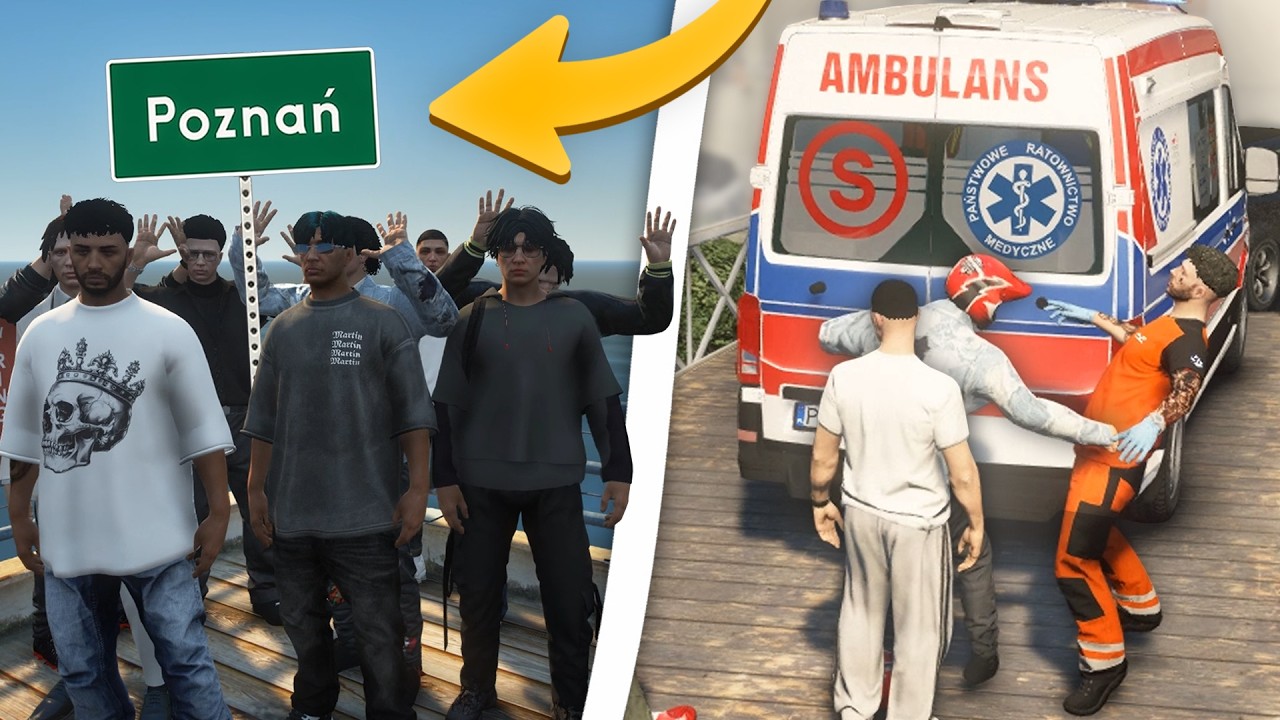 ZROBILIŚMY ATAK na POZNAŃSKI SERWER GTA RP! *mocne*