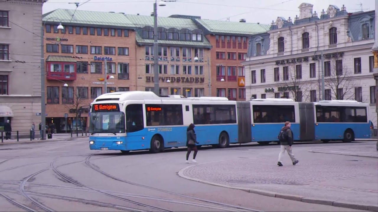 Sveriges längsta buss. - YouTube