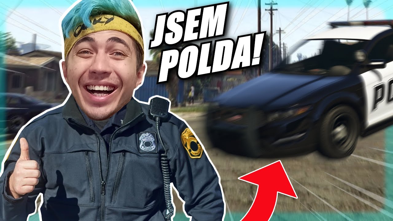 NEJHORŠÍ PRVNÍ DEN JAKO POLICAJT!!!|GTA V: RP/w @strikeros|